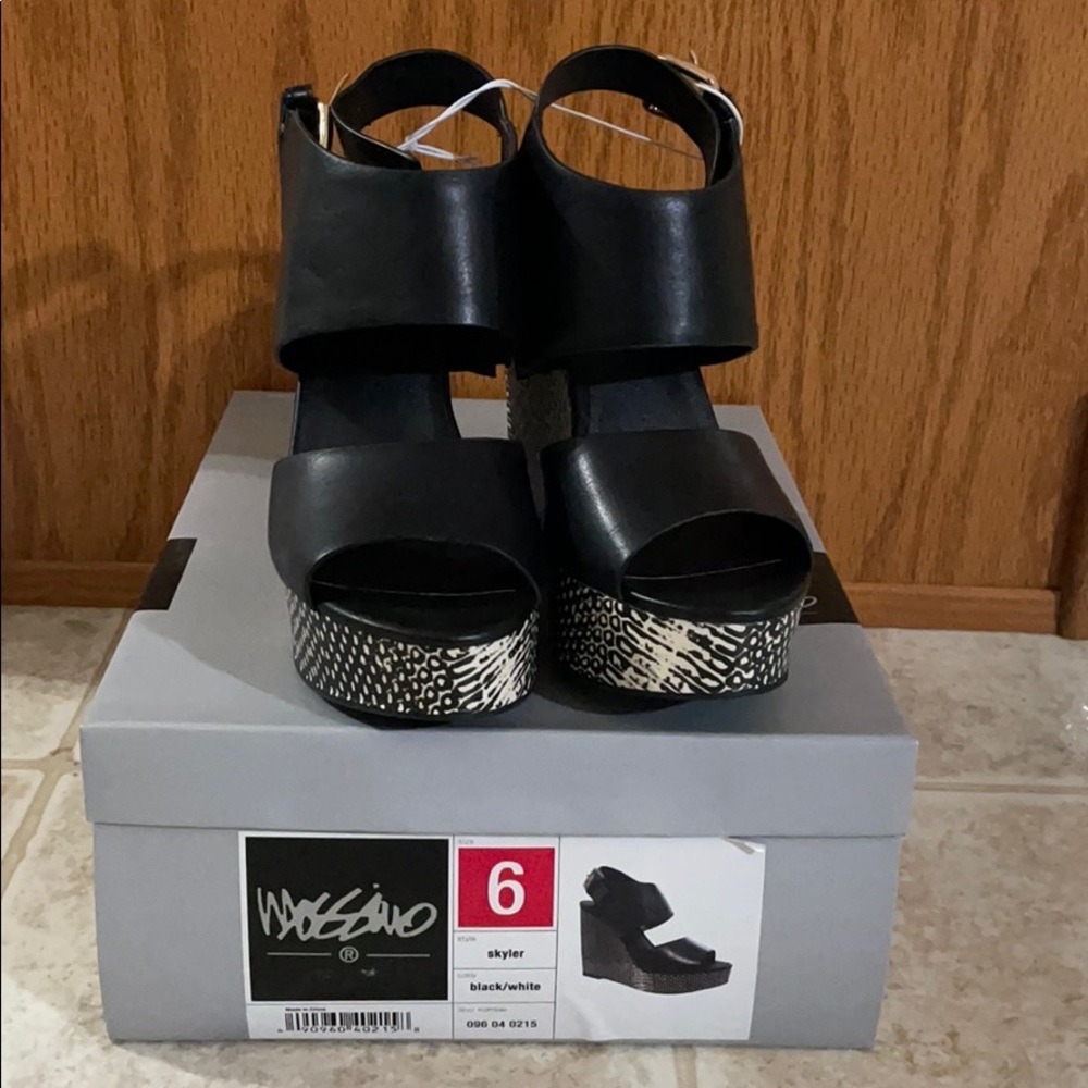 Mossimo Black Wedge